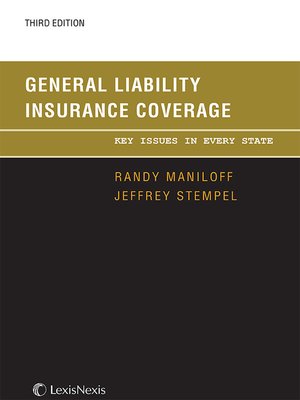 cover image of General Liability Insurance Coverage